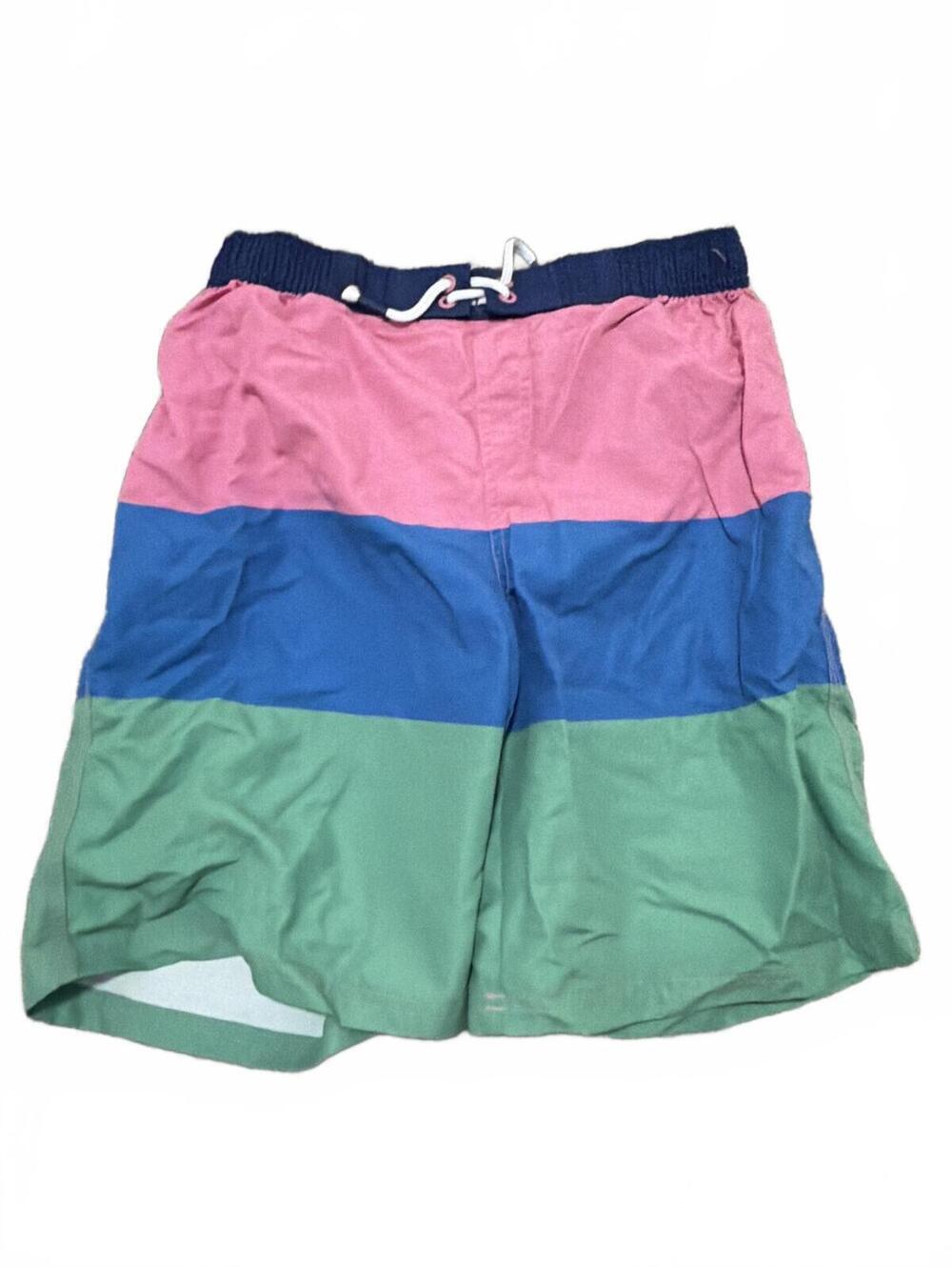 Mini Boden Boys Colorblock Swim Trunks Size 13-14Y (XL)